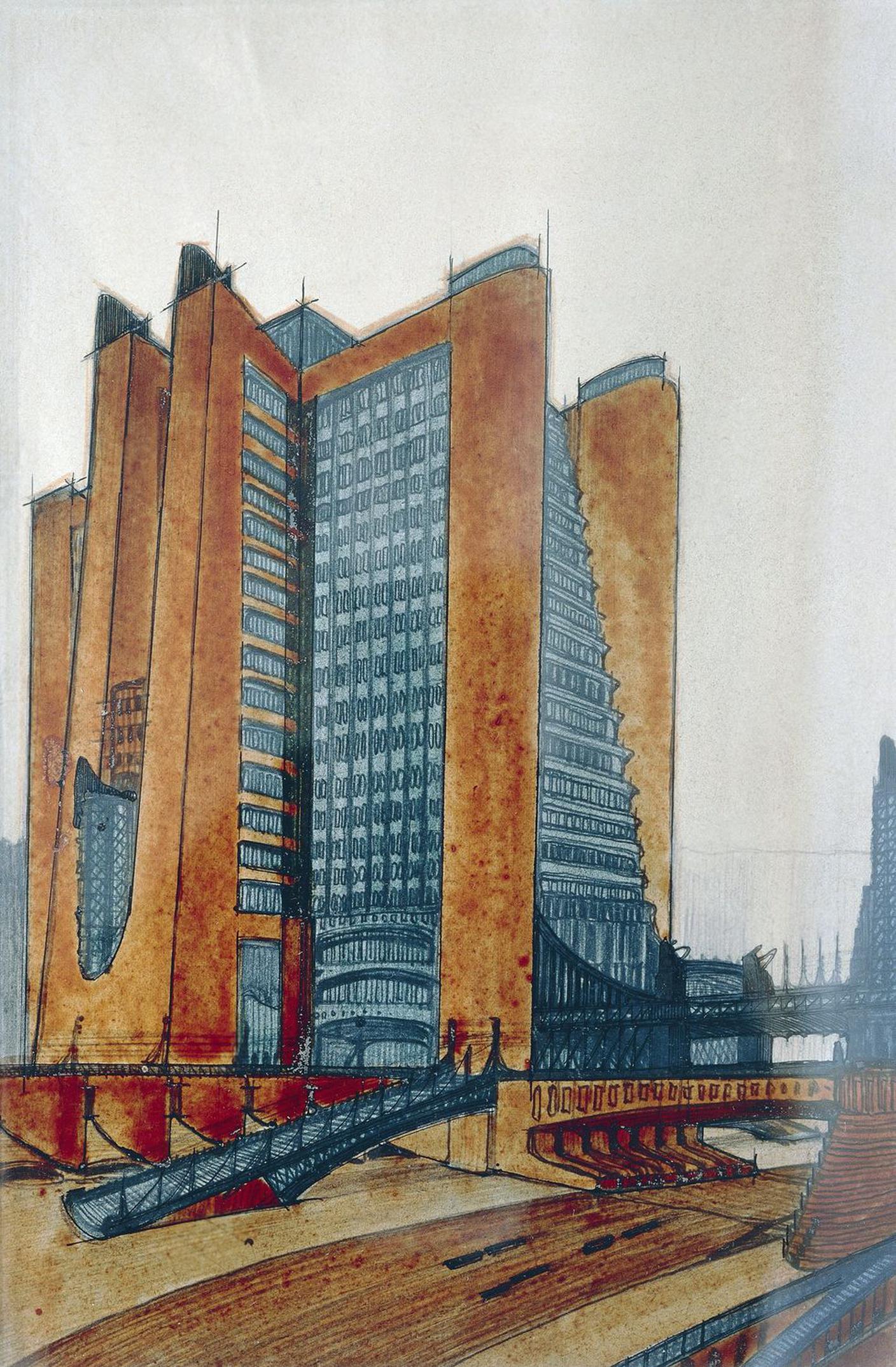 Antonio Sant’Elia, La città nuova (1914)