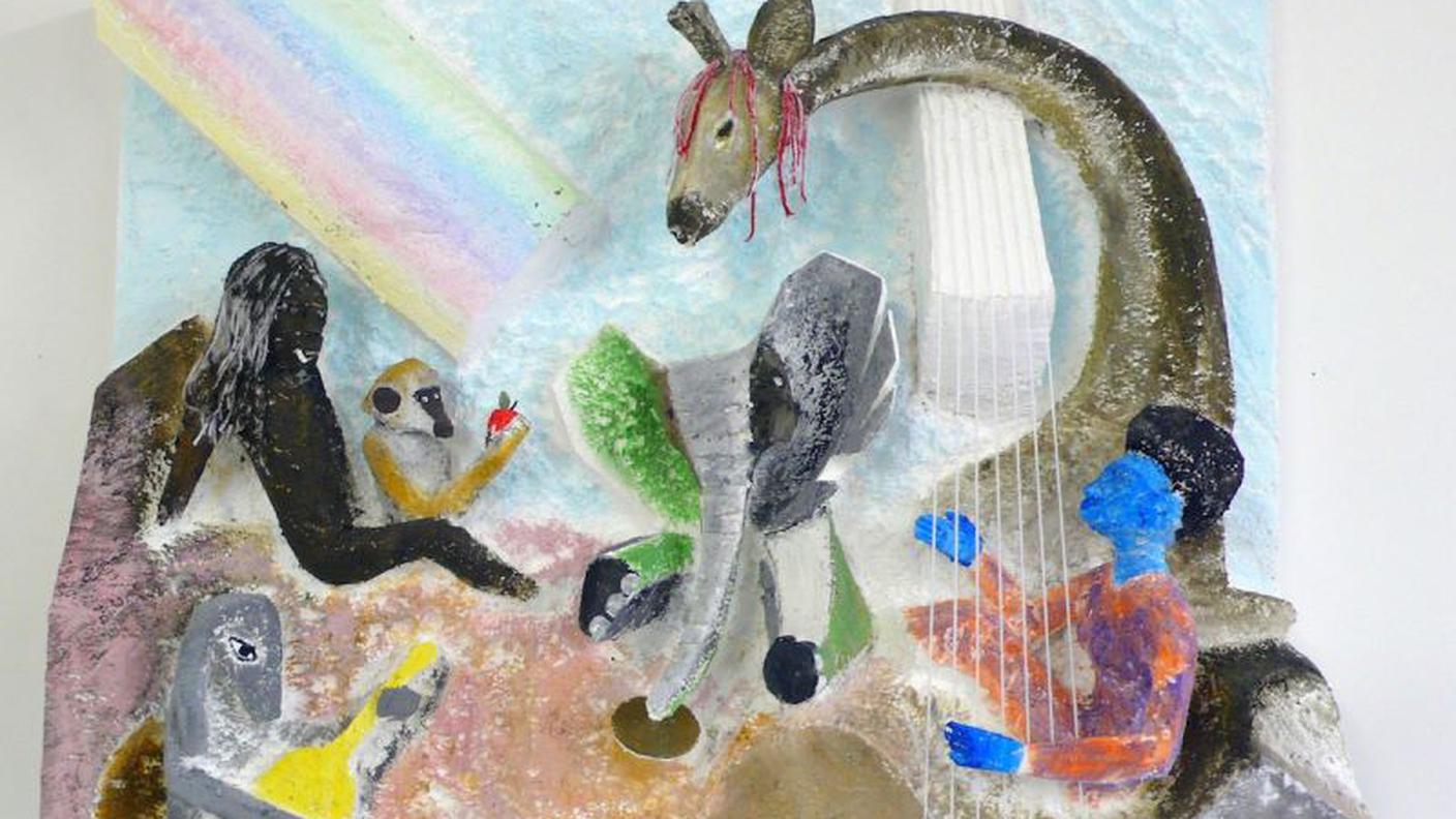 Lin May Saeed, The Liberation of Animals from their Cages III, 2008. Courtesy The Estate of Lin May Saeed e Jacky Strenz, Francoforte sul Meno.jpg