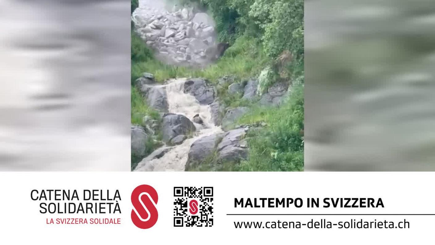 Maltempo in Svizzera