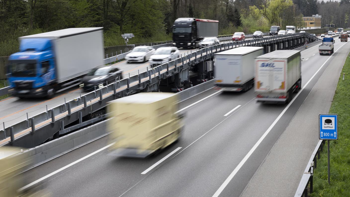 Sulla A1 tra Berna e Zurigo