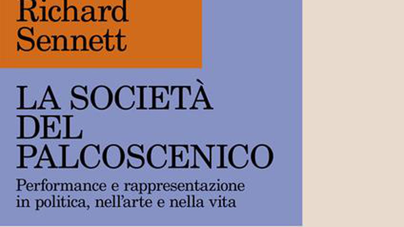 "La società del palcoscenico" di Richard Sennett, LaFeltrinelli (dettaglio copertina)