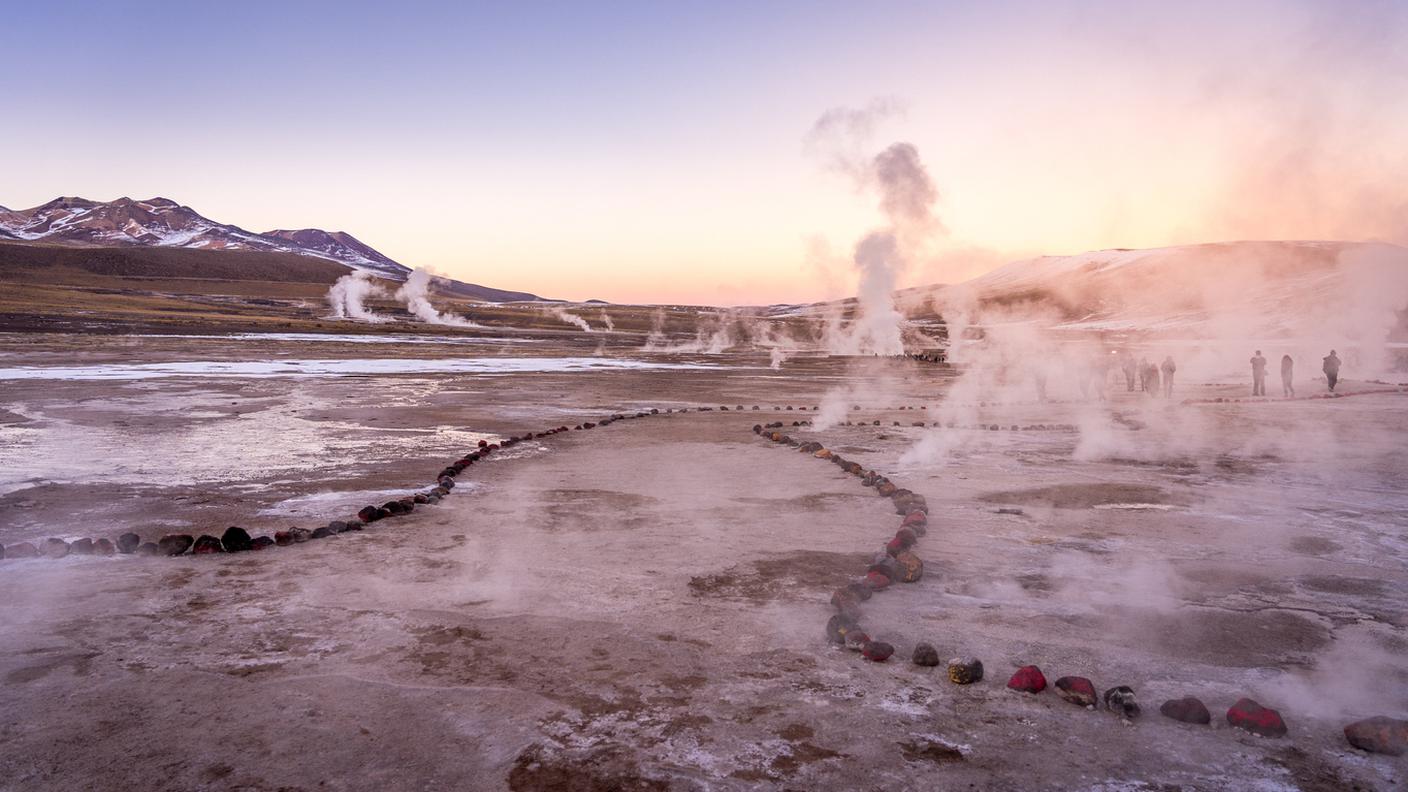 Geyser El Tatio, San Pedro de Atacama, Cile