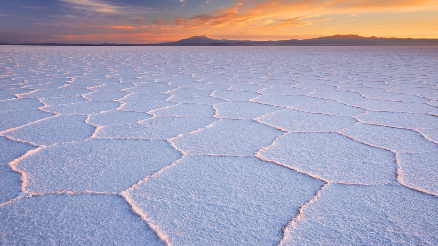 Salina Salar de Uyuni in Bolivia