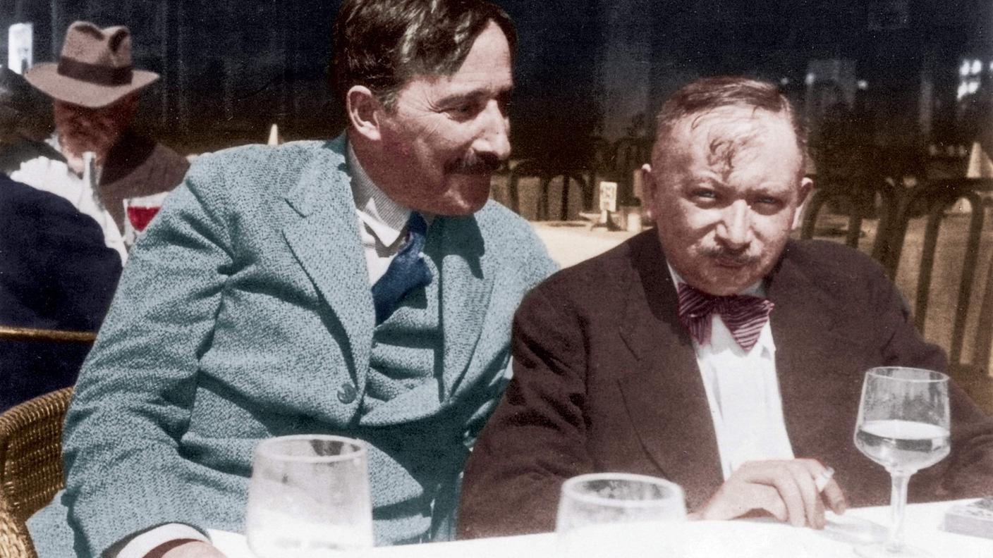 Stefan Zweig e Joseph Roth a Ostenda nel 1936.jpg