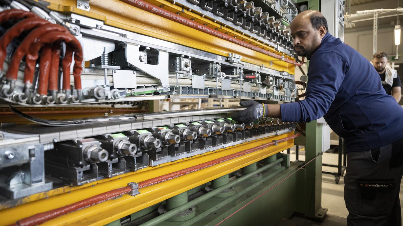 Produzione di sci Stöckli a Malters