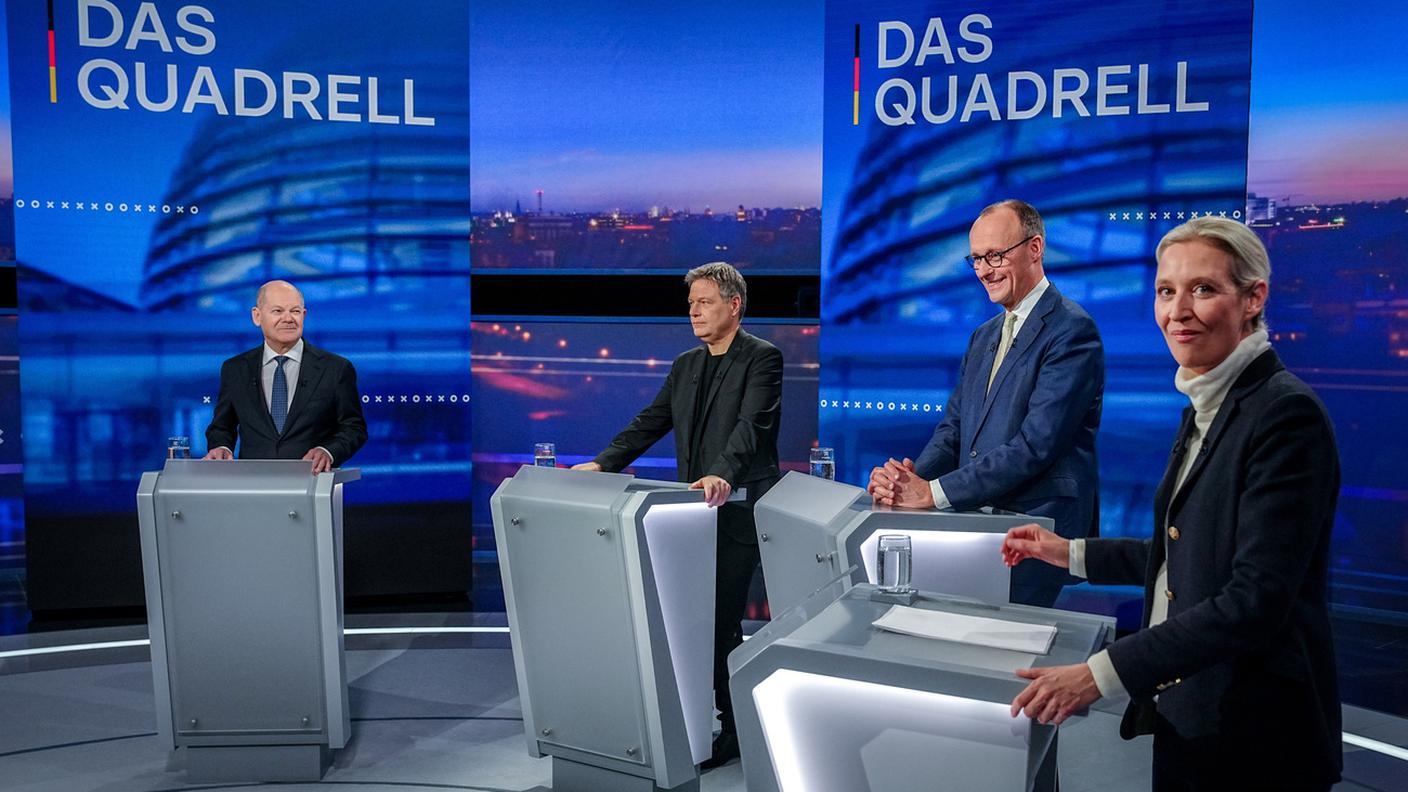 Germania elezioni dibattito