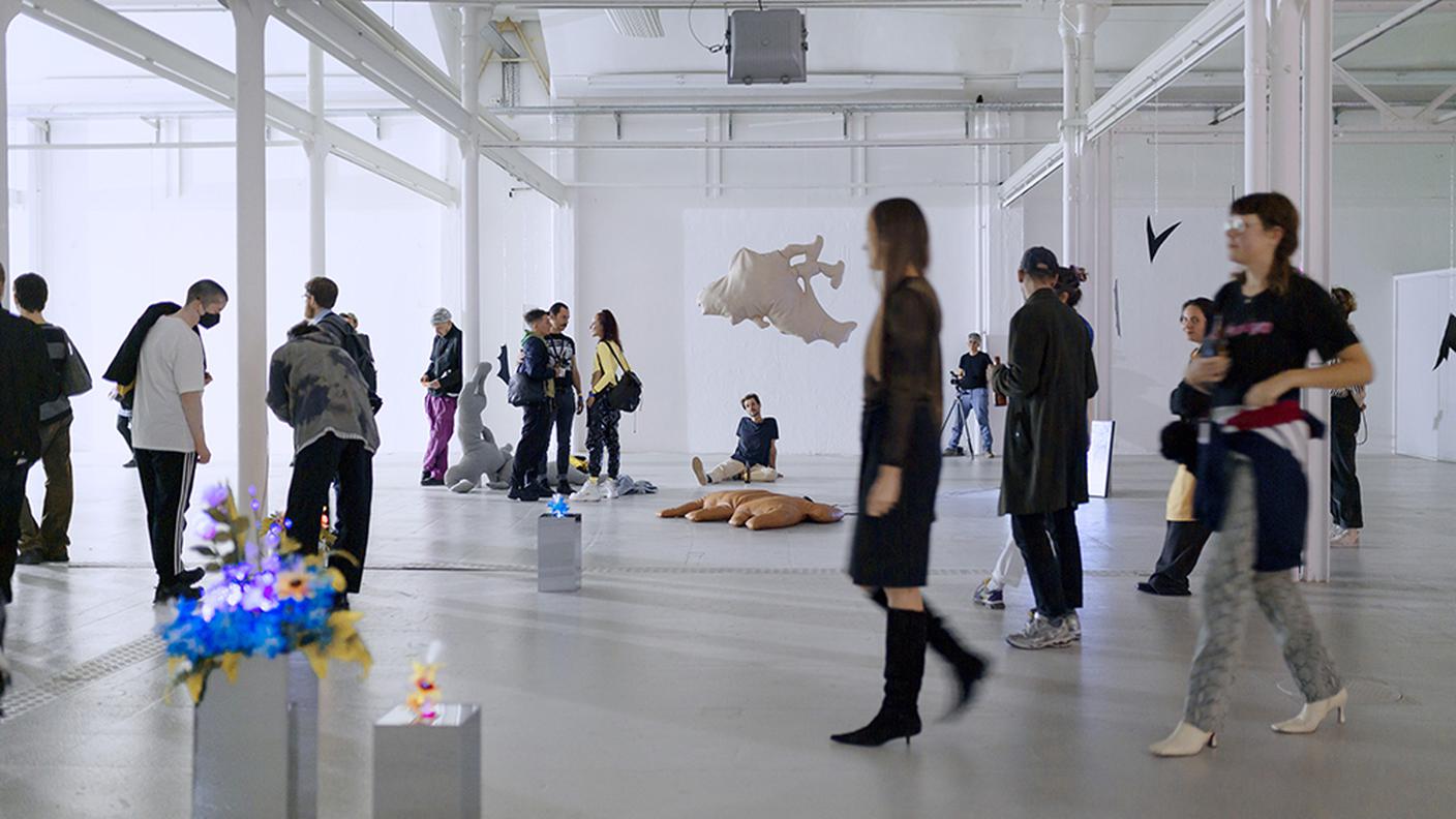 Un momento del Queer Trust Workshop tenuto da Sunny Pfalzer alla Shedhalle di Zurigo nel 2022.jpg