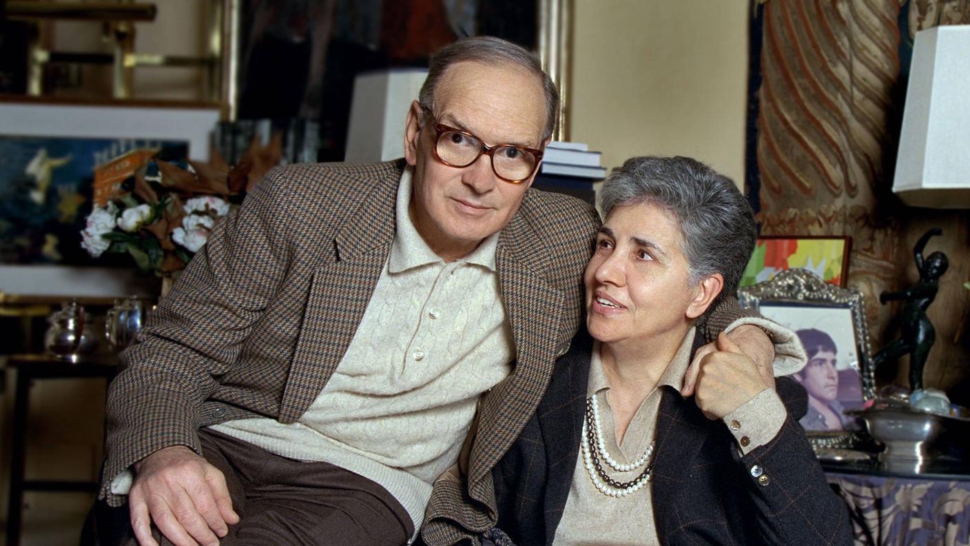 Ennio Morricone e Maria Travia