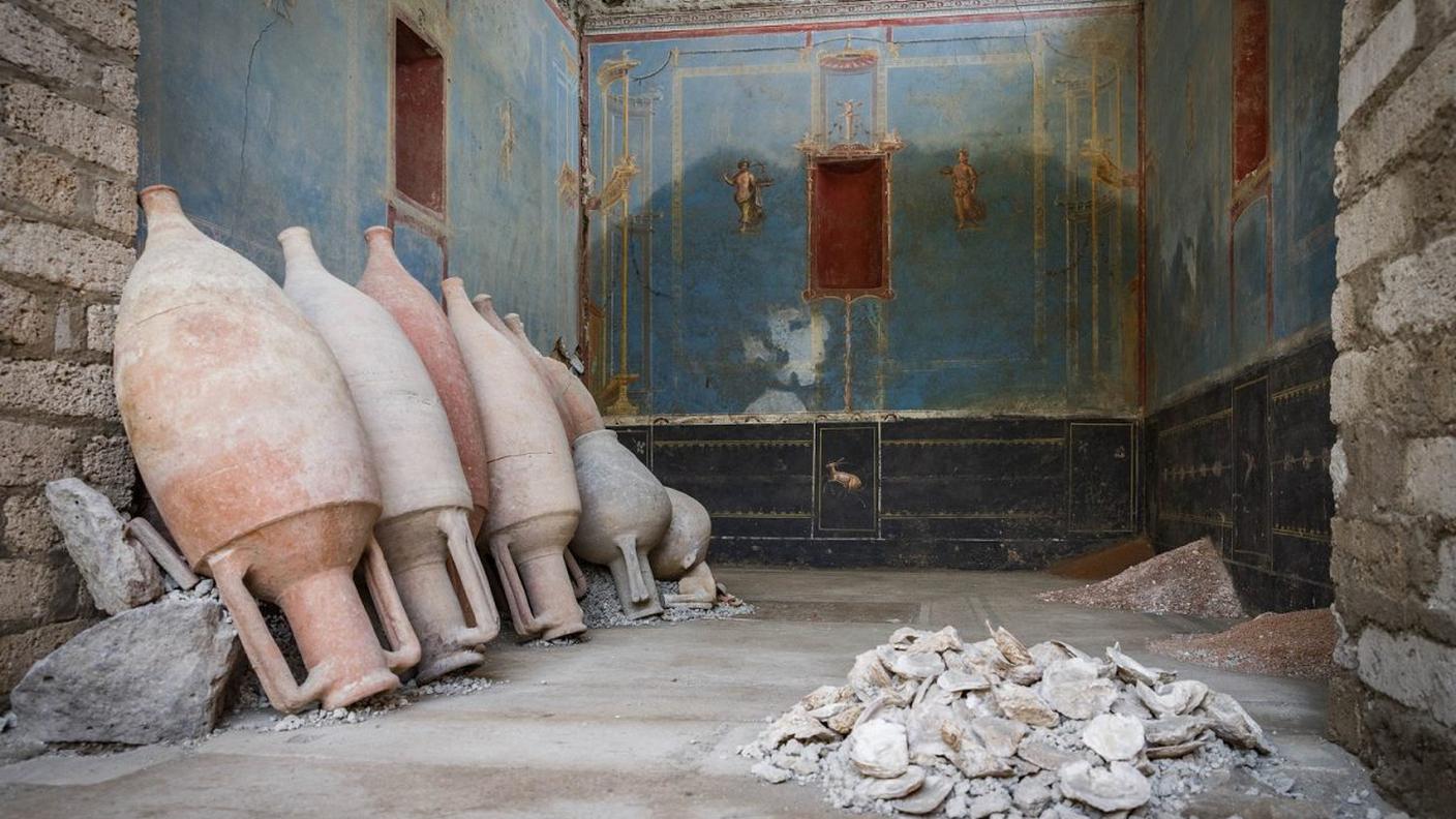 Stanza celeste Pompei 