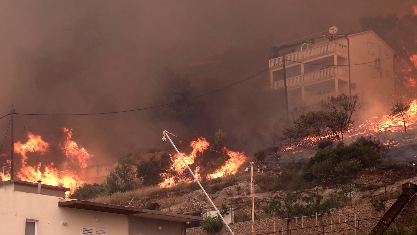 incendio Croazia