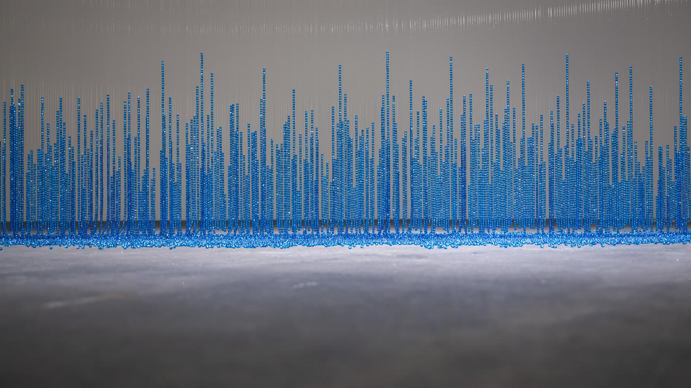 Latifa Echakhch. Untitled (Tears fall), 2025. Keystone 