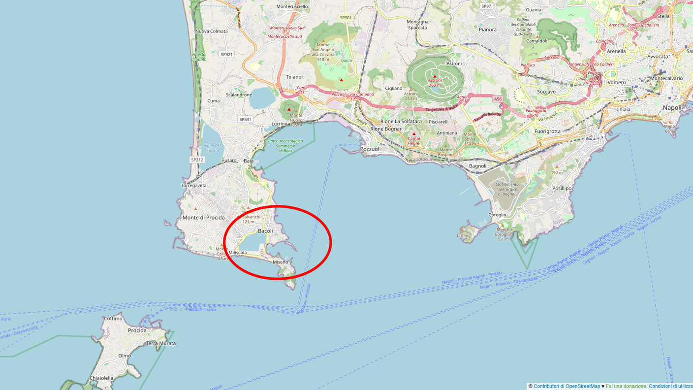 Napoli epicentro sisma