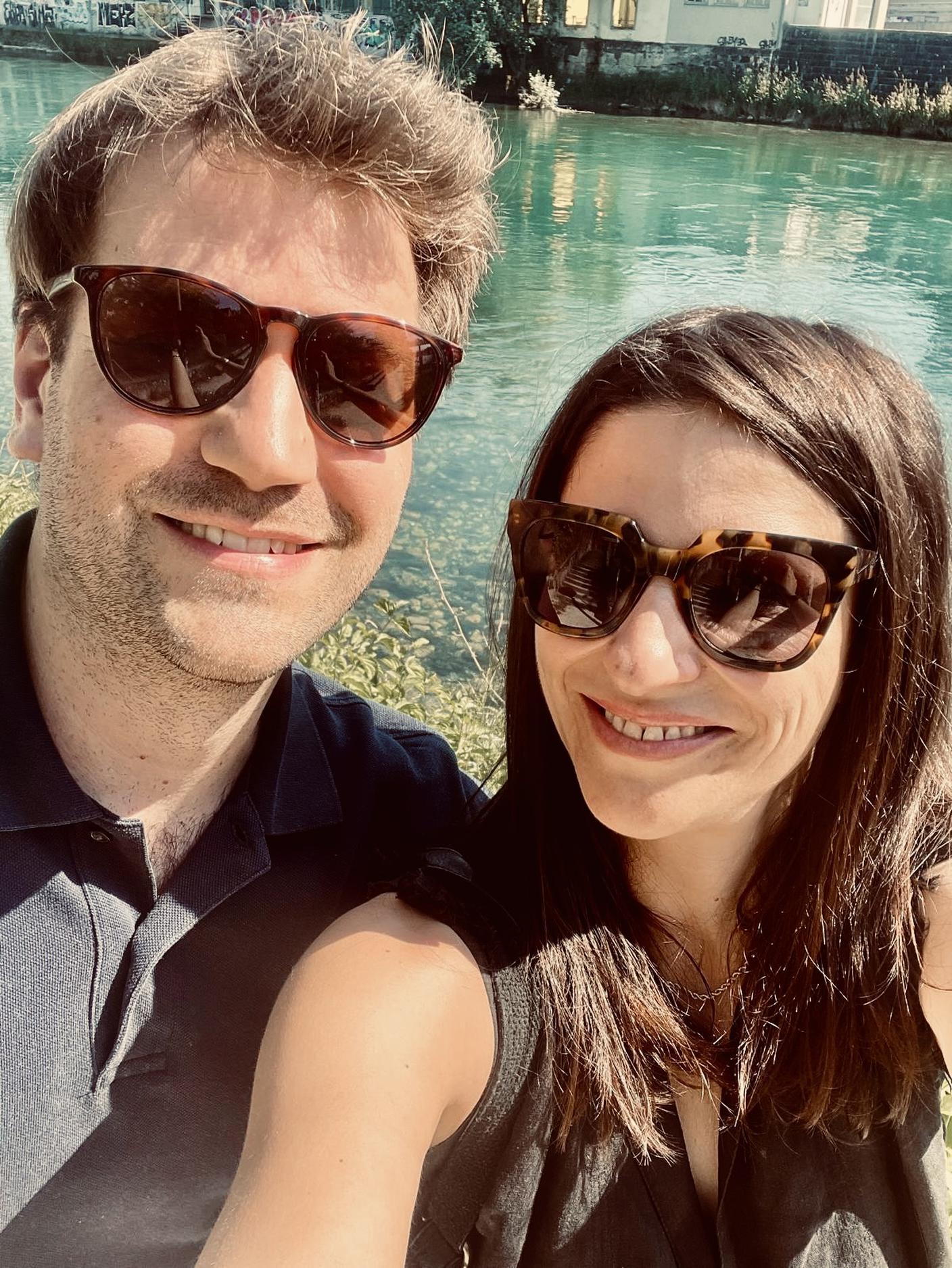 Rio Wolta con Sandra Romano, a Zurigo