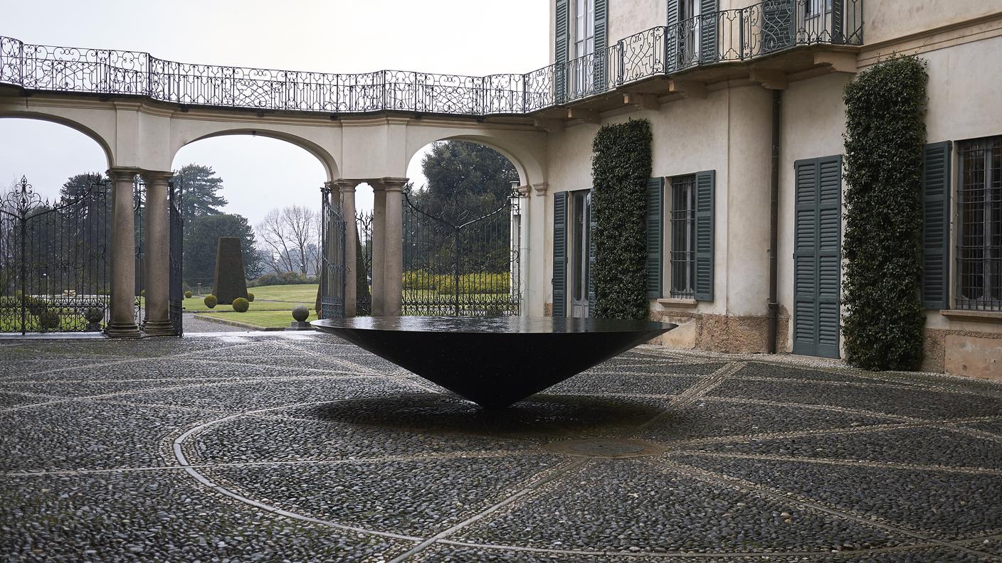 Villa Panza. “Cone of water” di Meg Webmaster, 2015