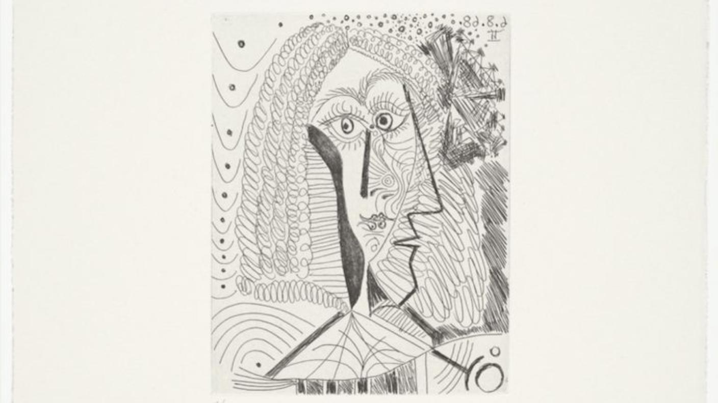 Pablo Picasso, 06.08.1968 II, Aquaforte. 