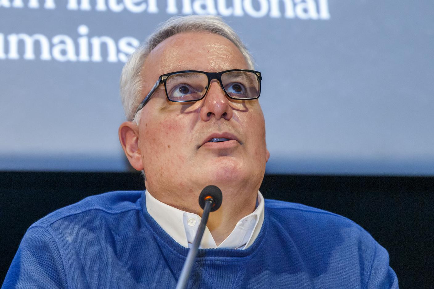 Bruno Giussani, curatore di idee, autore e podcaster svizzero