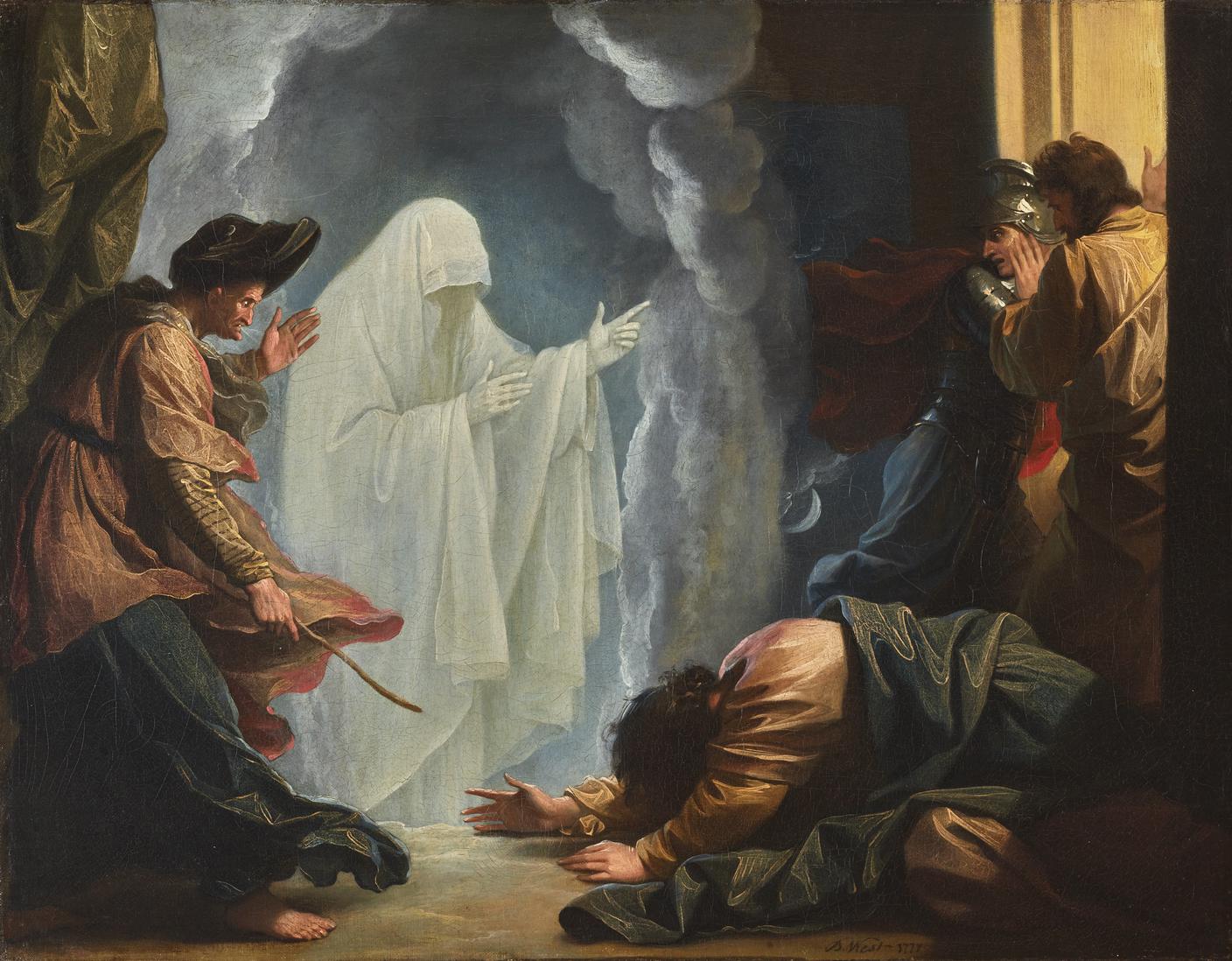 Benjamin West, Saul and the Witch of Endor, 1777