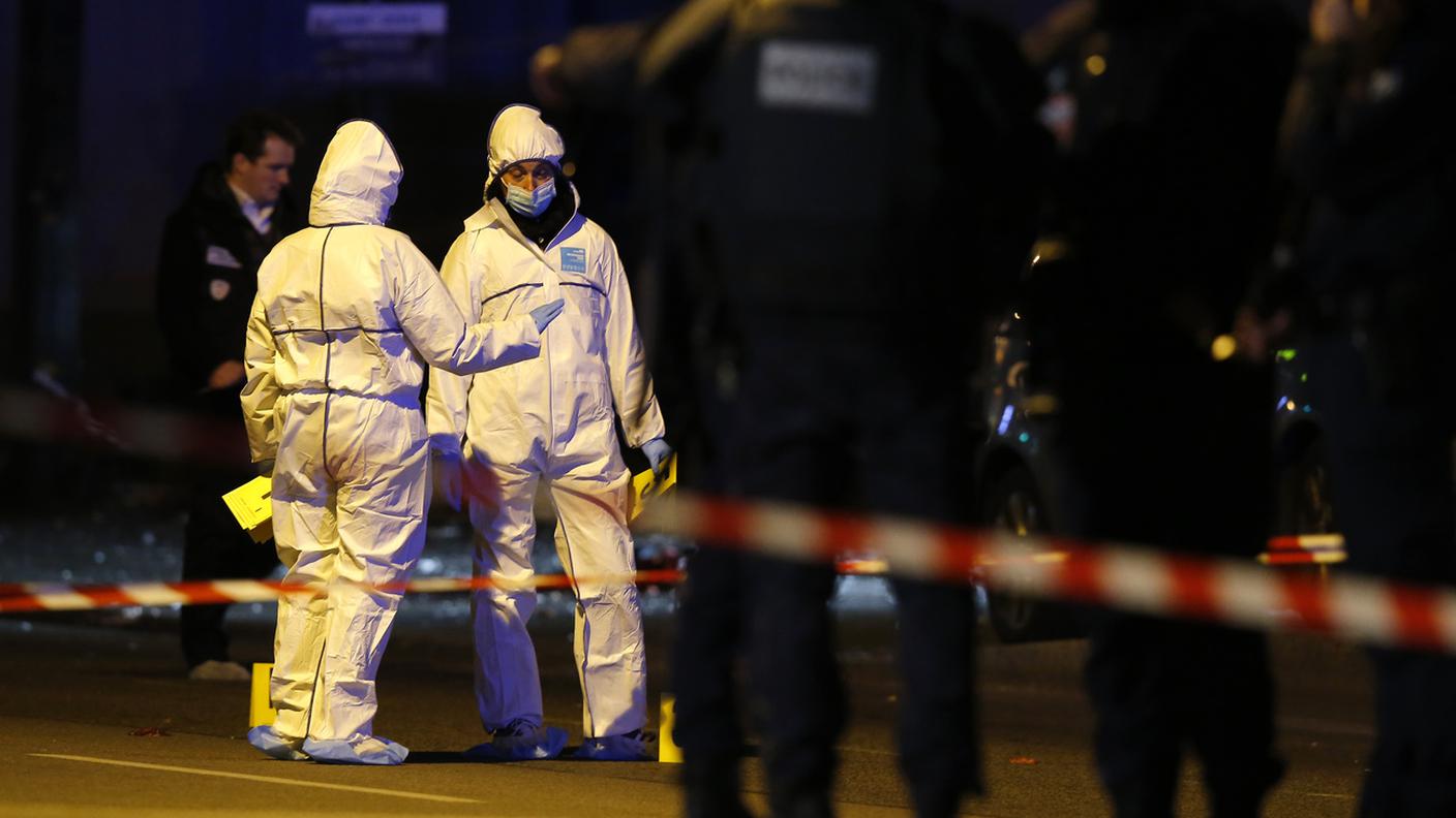 13 novembre 2015: fuori dallo Stade de France