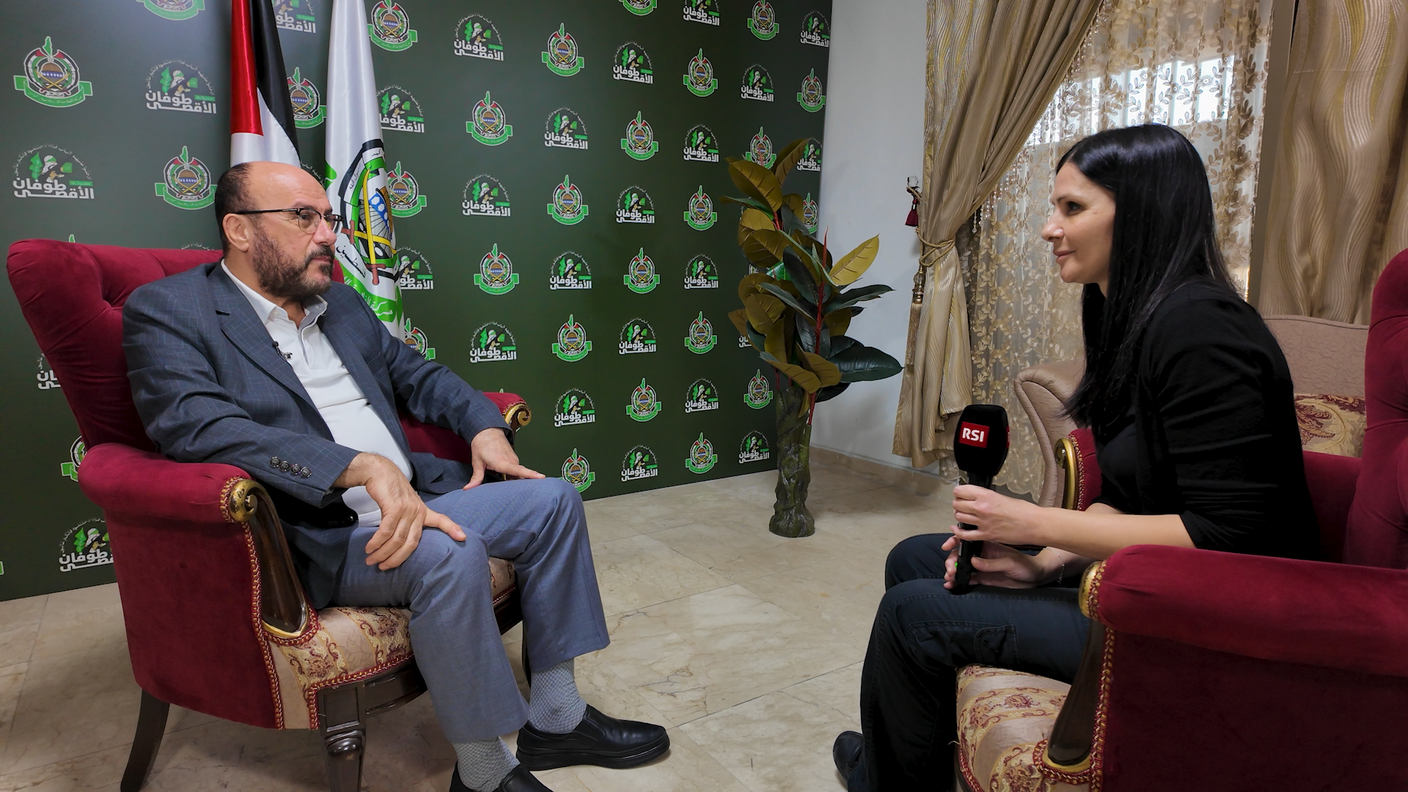 Durante l'intervista