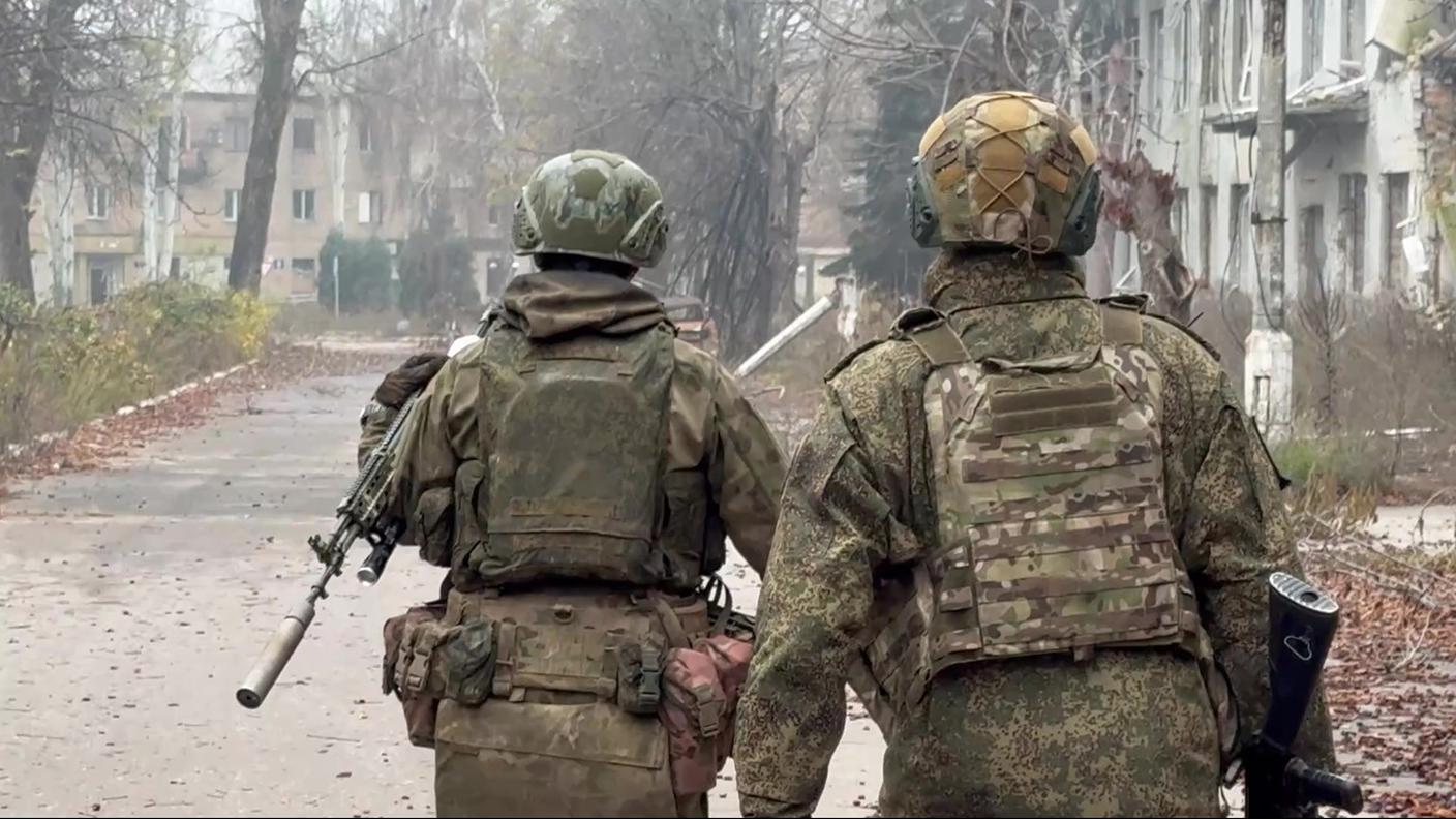 Soldati Russi a Pokrovsk