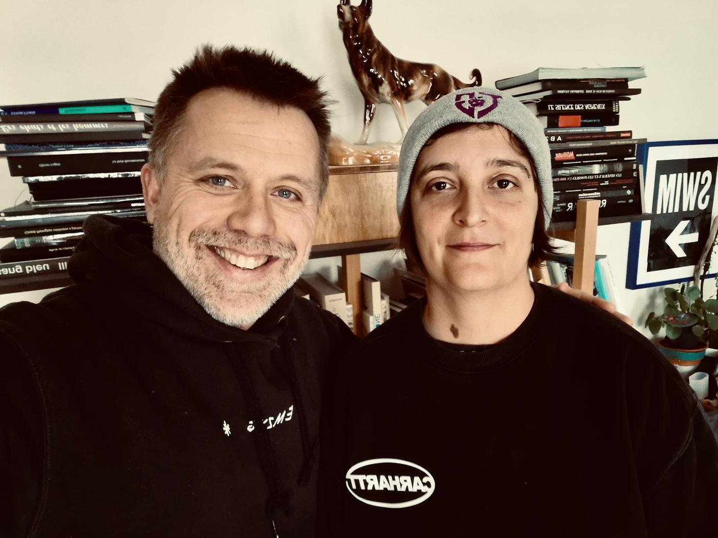 Marco Kohler con Prune Carmen Diaz