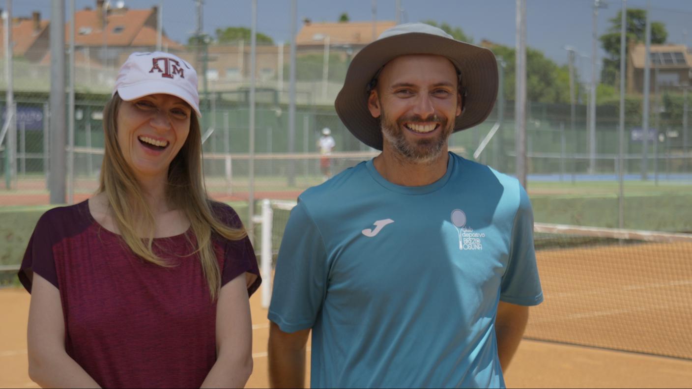 Insieme al marito Daniel