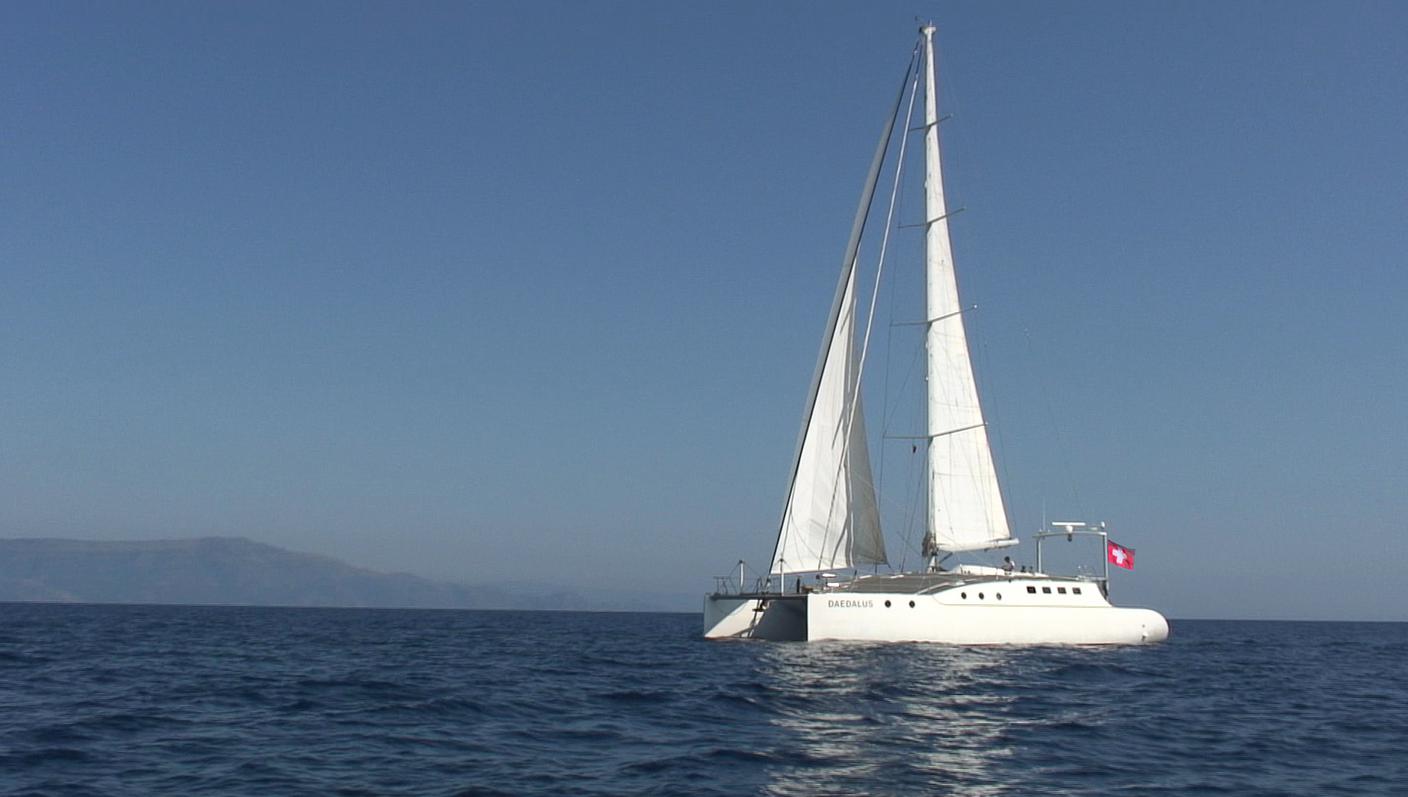 Il catamarano Daedalus