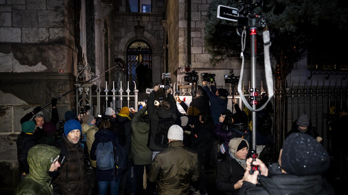 Moltissimi i giornalisti presenti