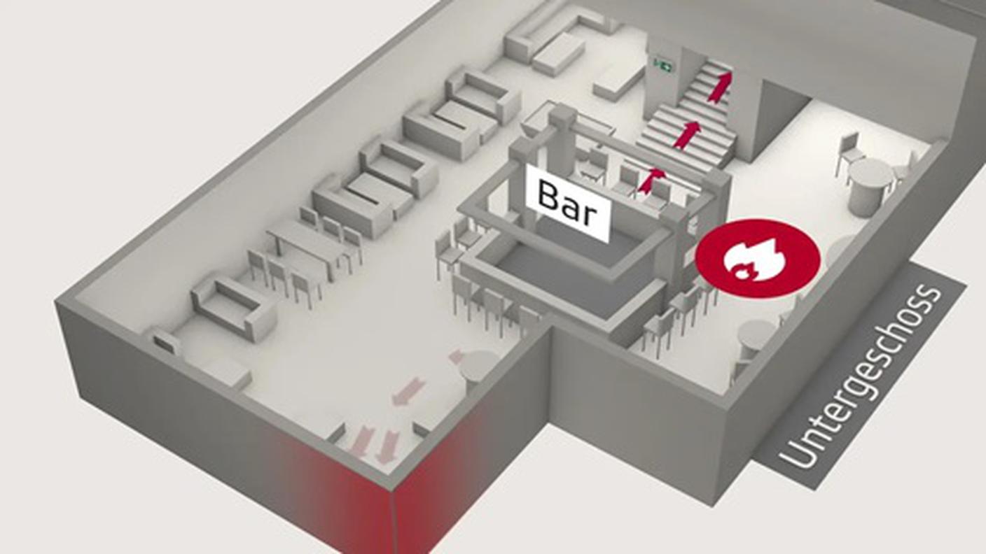 Untergeschoss: seminterrato