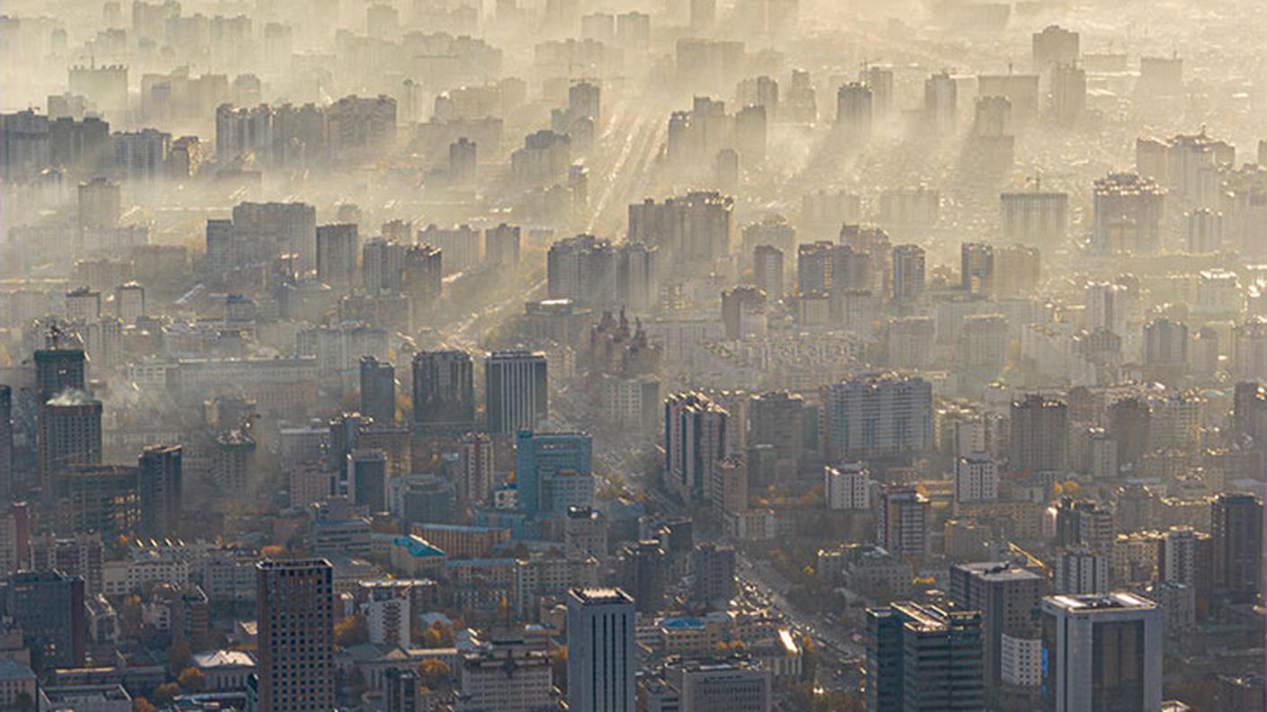 Una veduta di Ulaanbatar