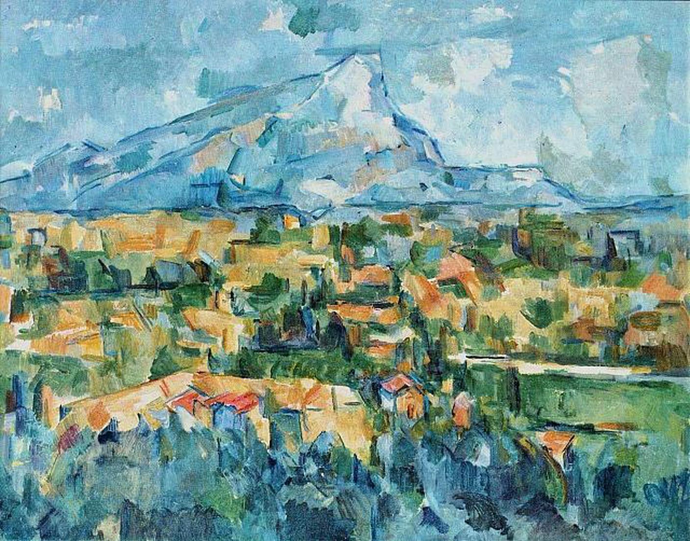 Paul Cézanne, Montagne Sainte-Victoire (1904)