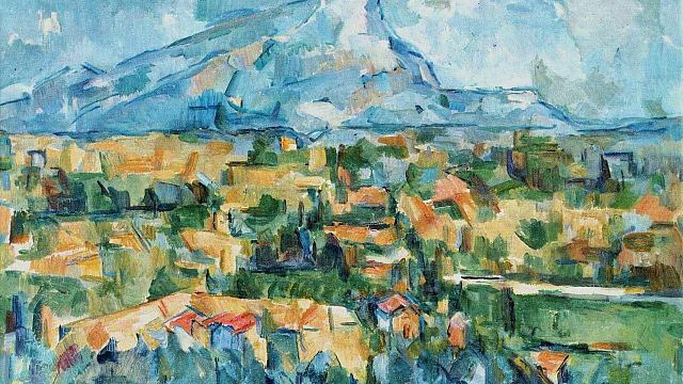 Paul Cézanne, Montagne Sainte-Victoire (1904)