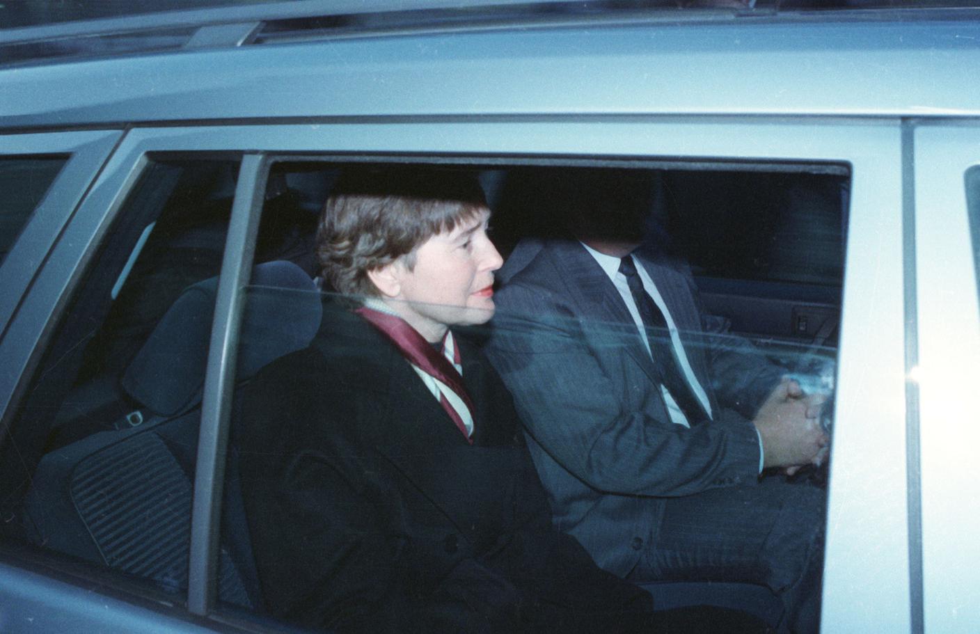 Kopp in una fotografia del 1989, dopo aver annunciato le dimissioni