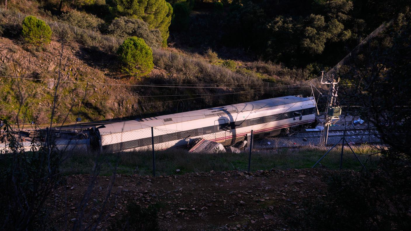 Sul luogo dell'incidente