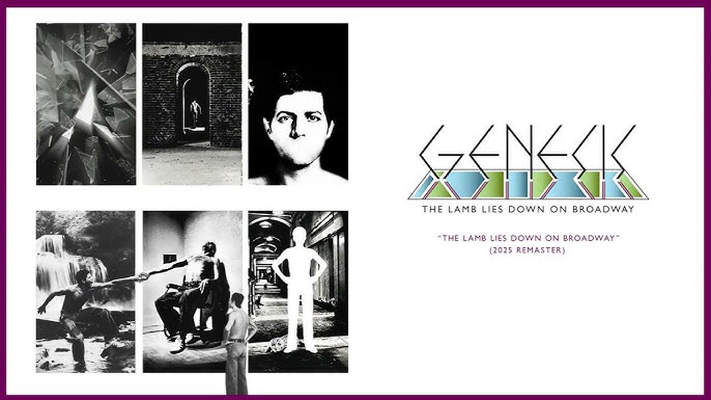 Copertina di A. Powell/ S. Thorgerson - ‘"The Lamb Lies Down on Broadway" dei Genesis 