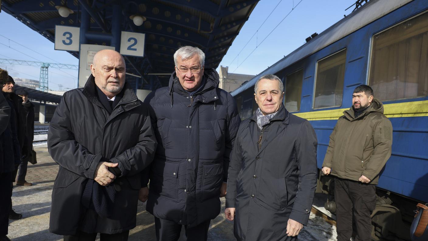 Cassis alla stazione centrale di Kiev