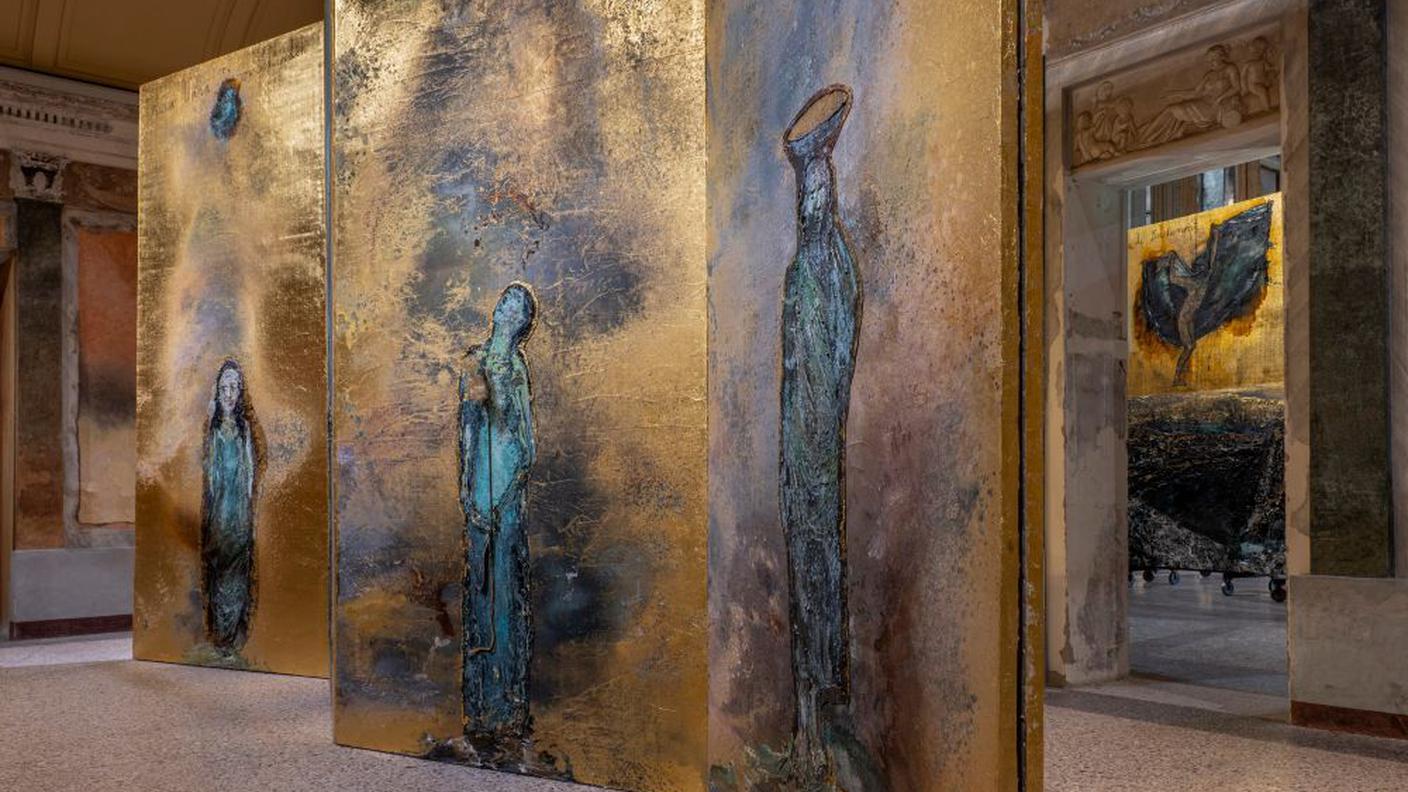 Anselm Kiefer, Le Alchimiste, 2026. Veduta dell'installazione