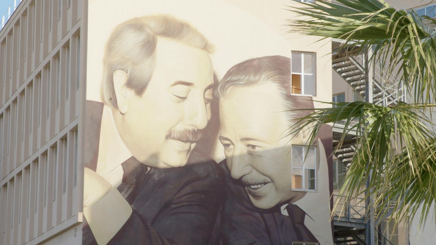 Murales Falcone e Borsellino