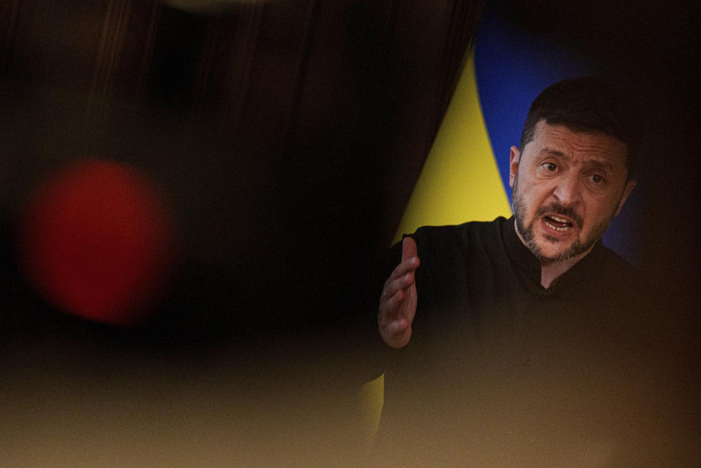 Il presidente ucraino Volodymyr Zelensky