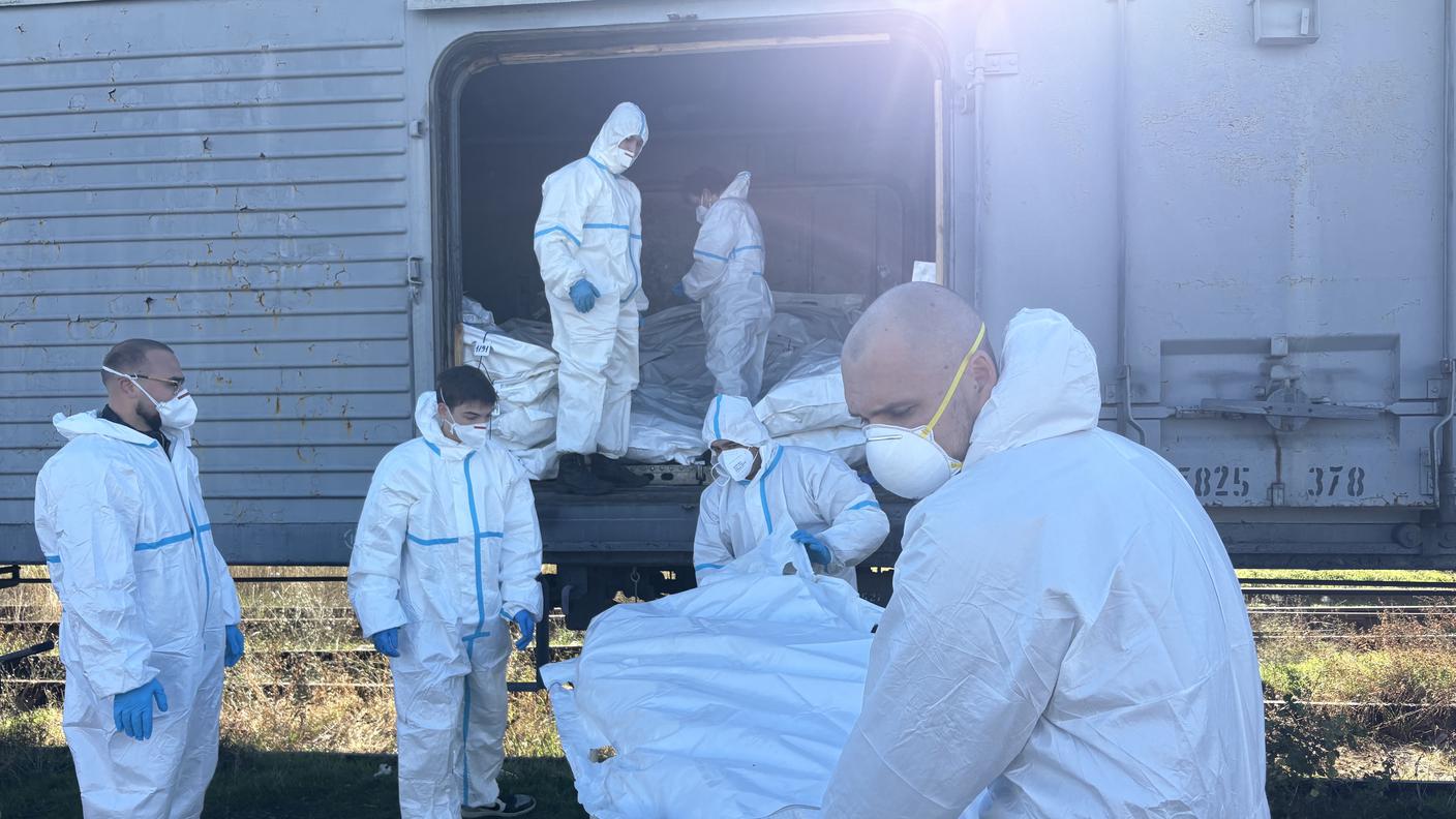 Odessa: i corpi senza nome nei treni-obitorio