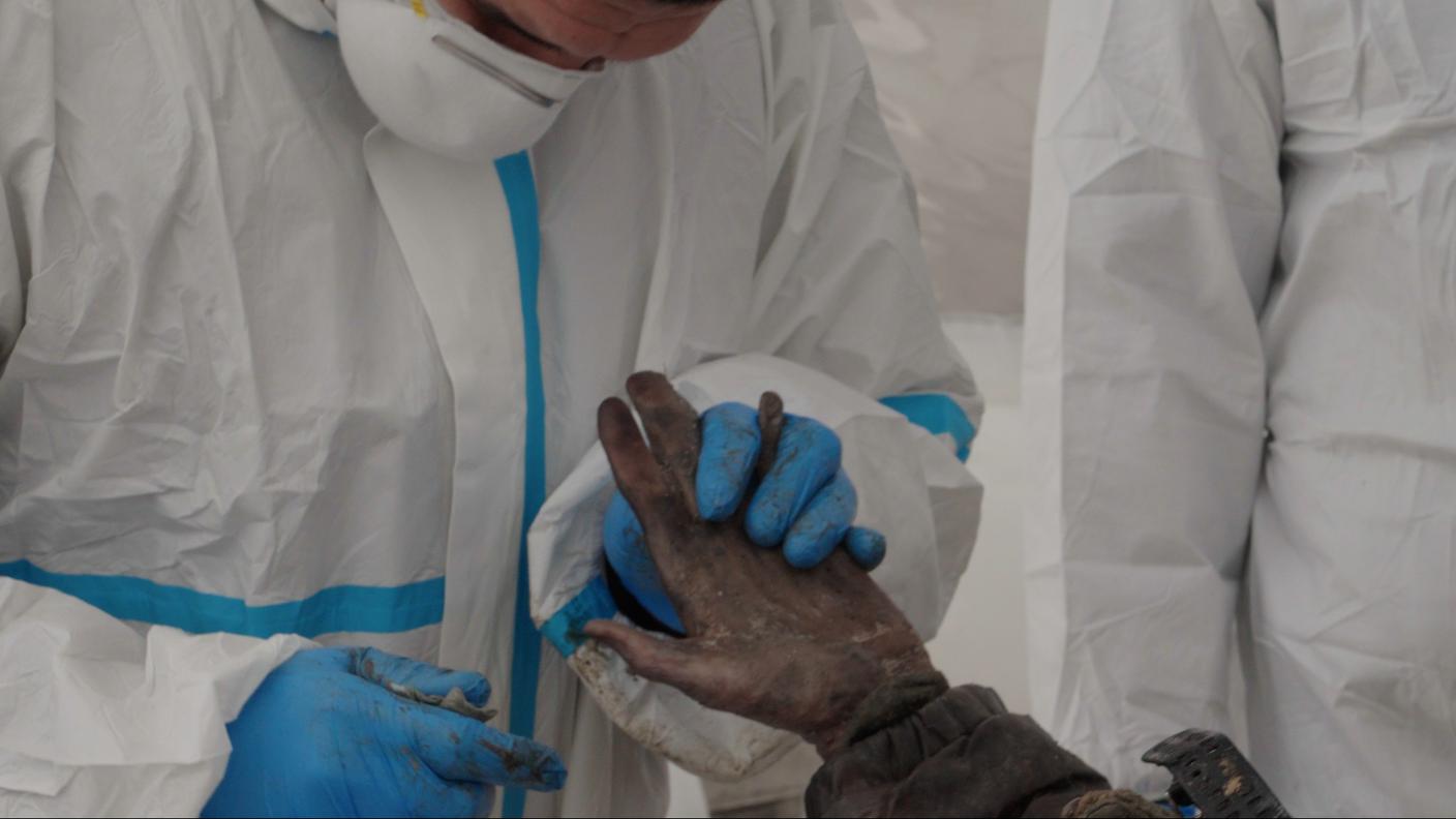 Medici forensi al lavoro