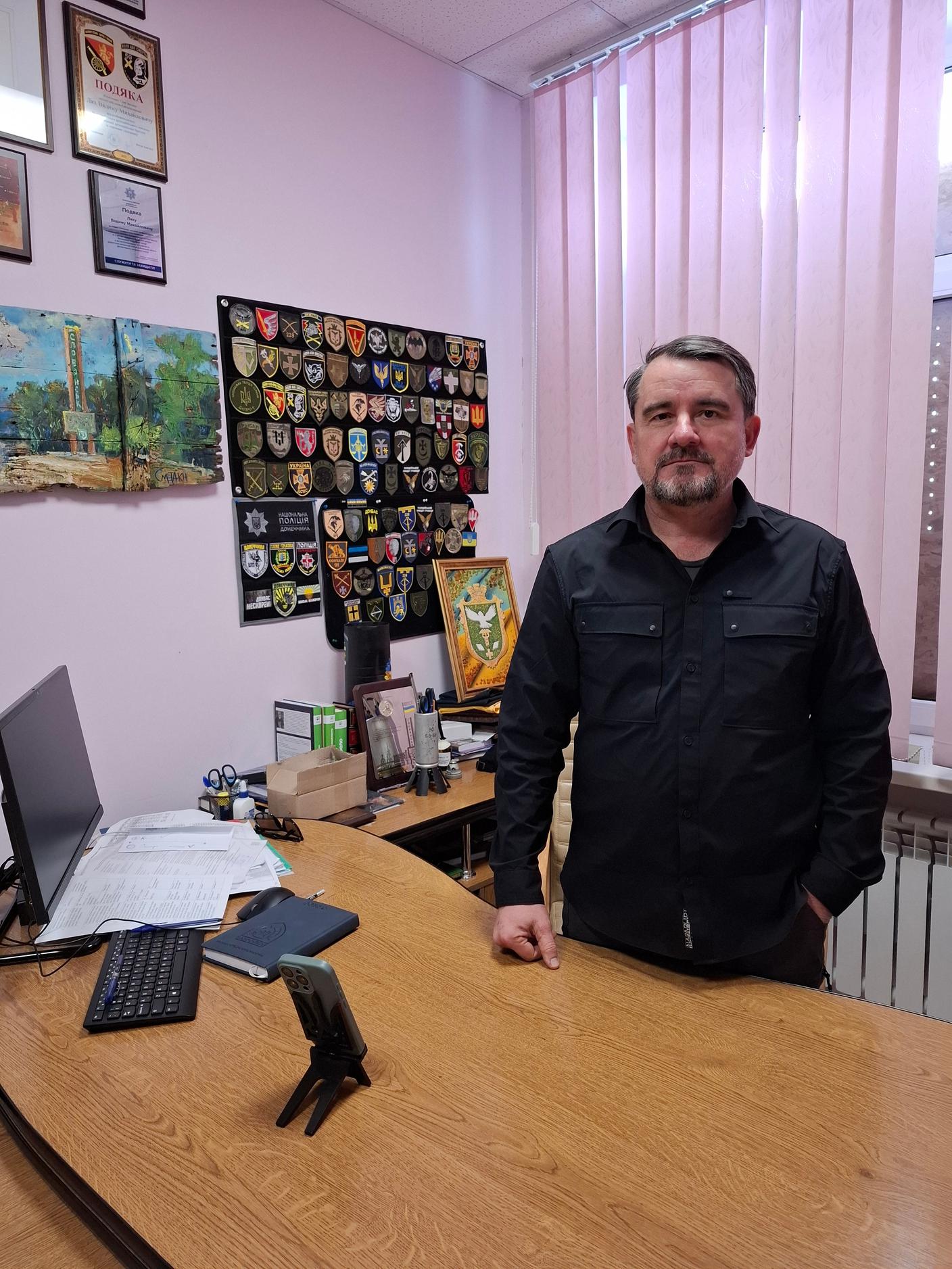 Il sindaco di Sloviansk Vadym Lyakh