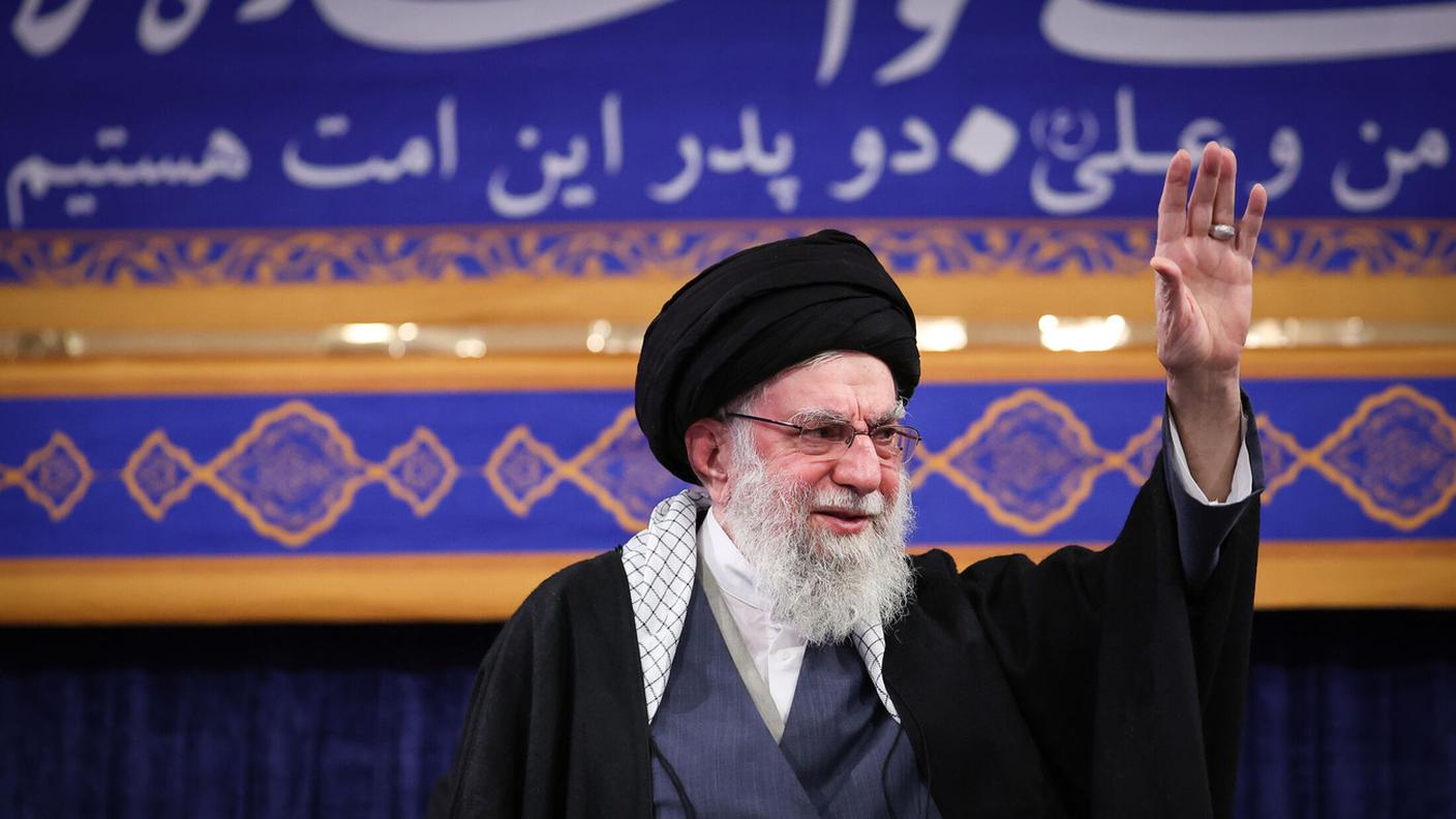 Ali Khamenei in una fotografia scattata all'inizio dell'anno