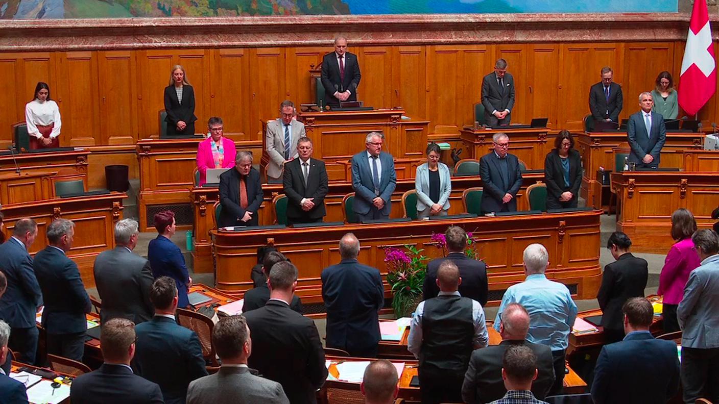 Consiglio Nazionale: un minuto di silenzio per le vittime di Crans-Montana