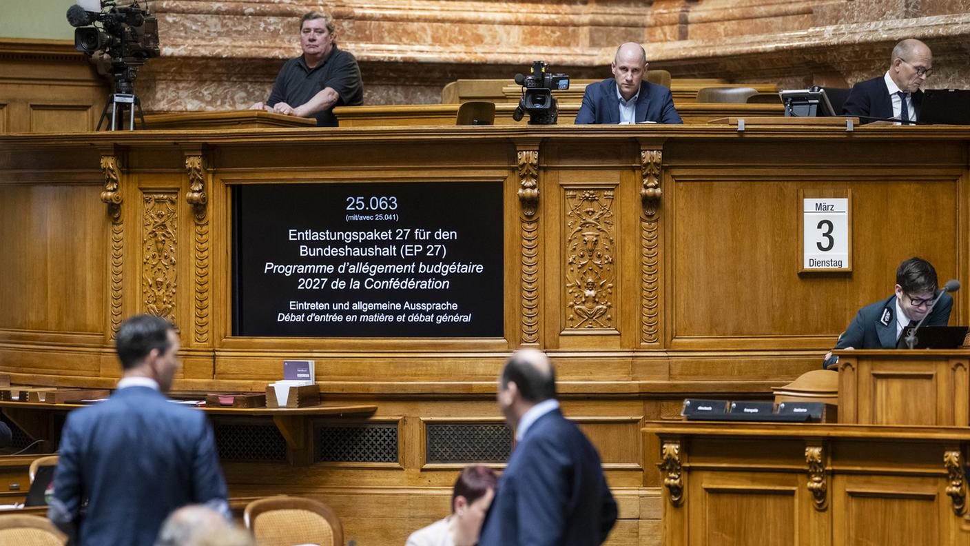 I lavori al Consiglio Nazionale