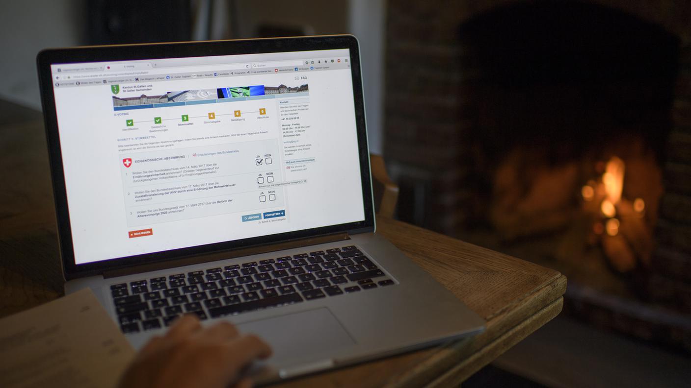 E-voting: immagine d'archivio