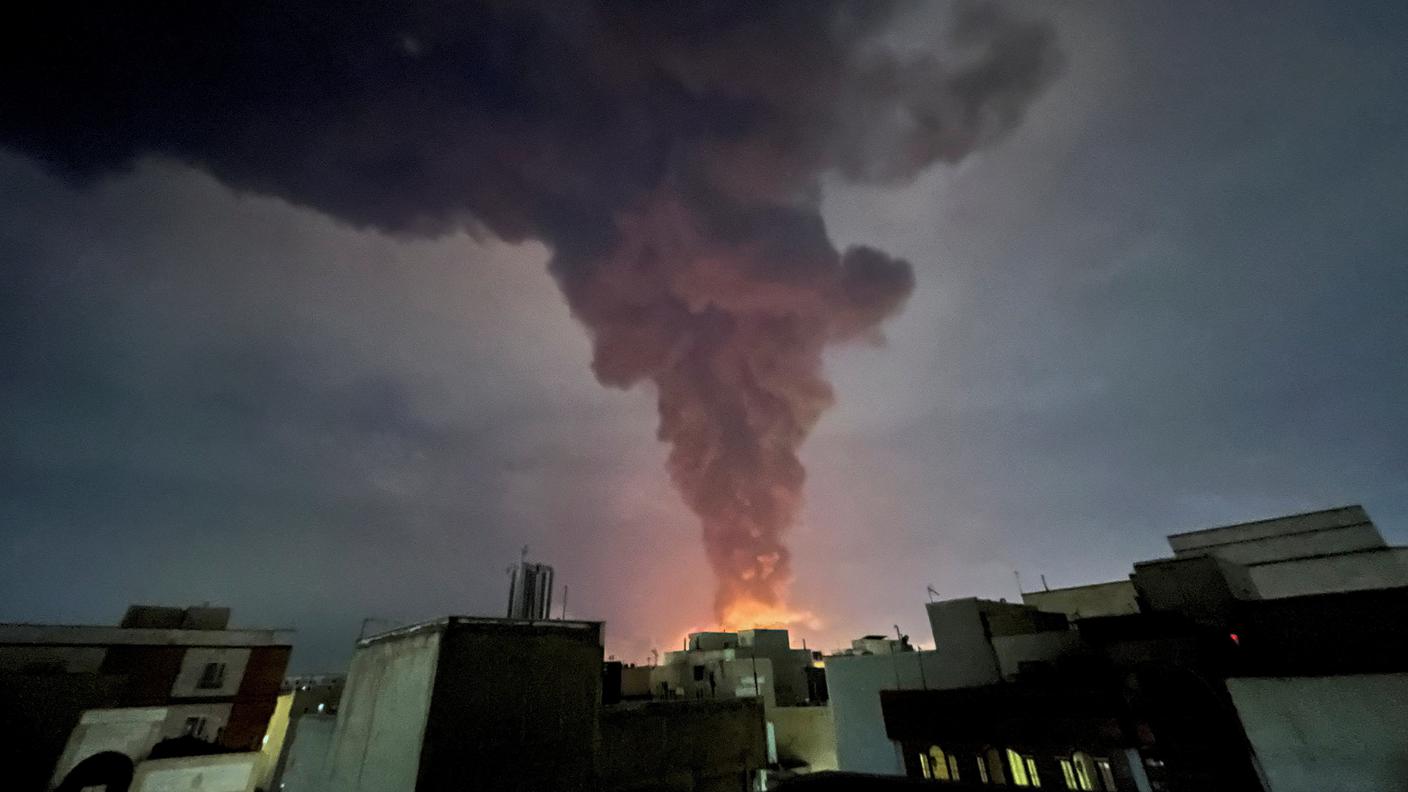 Sabato 7 marzo: esplosioni a Teheran