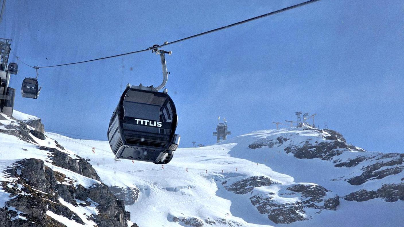 Sulla cima del Titlis sono in costruzione una nuova stazione della funivia e una torre panoramica. 