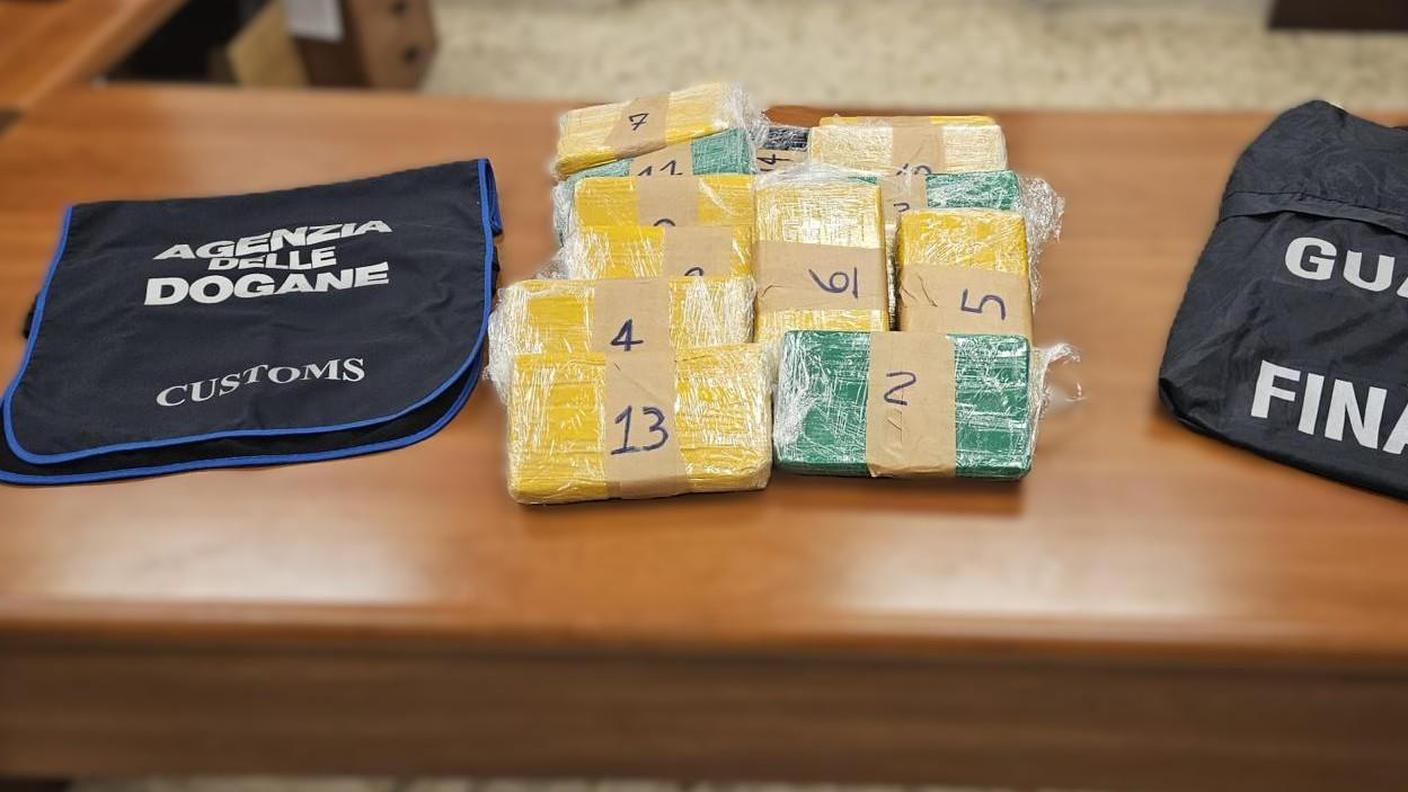 La cocaina sequestrata