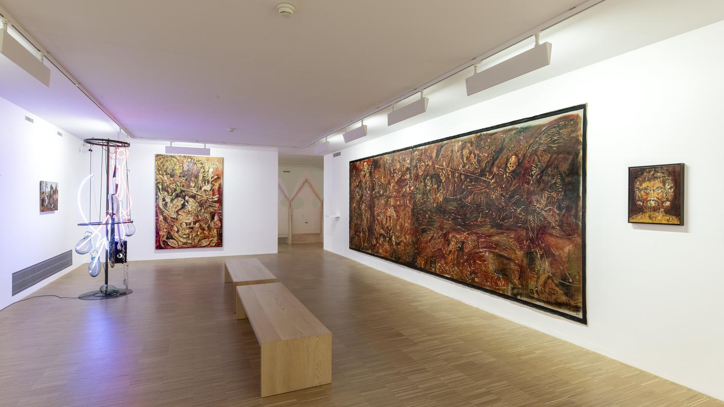 Joris Van de Moortel, The descent (the ship, the dance, the fall and hell), 2025